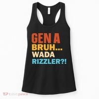 Gen A Bruh Wada Rizzler Women's Tank Top thumb 0