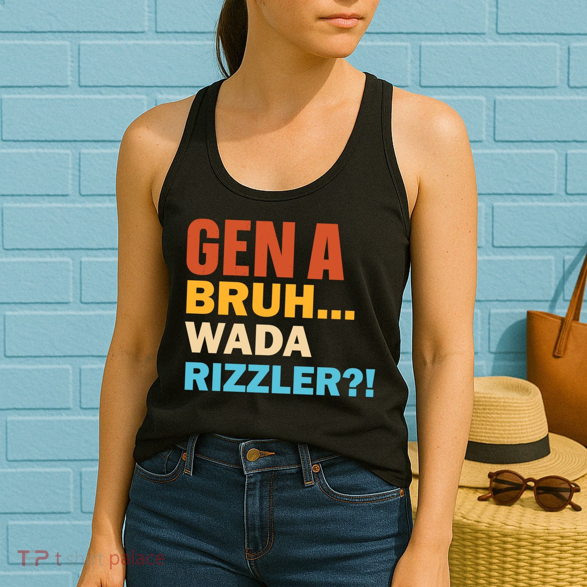Gen A Bruh Wada Rizzler Women's Tank Top