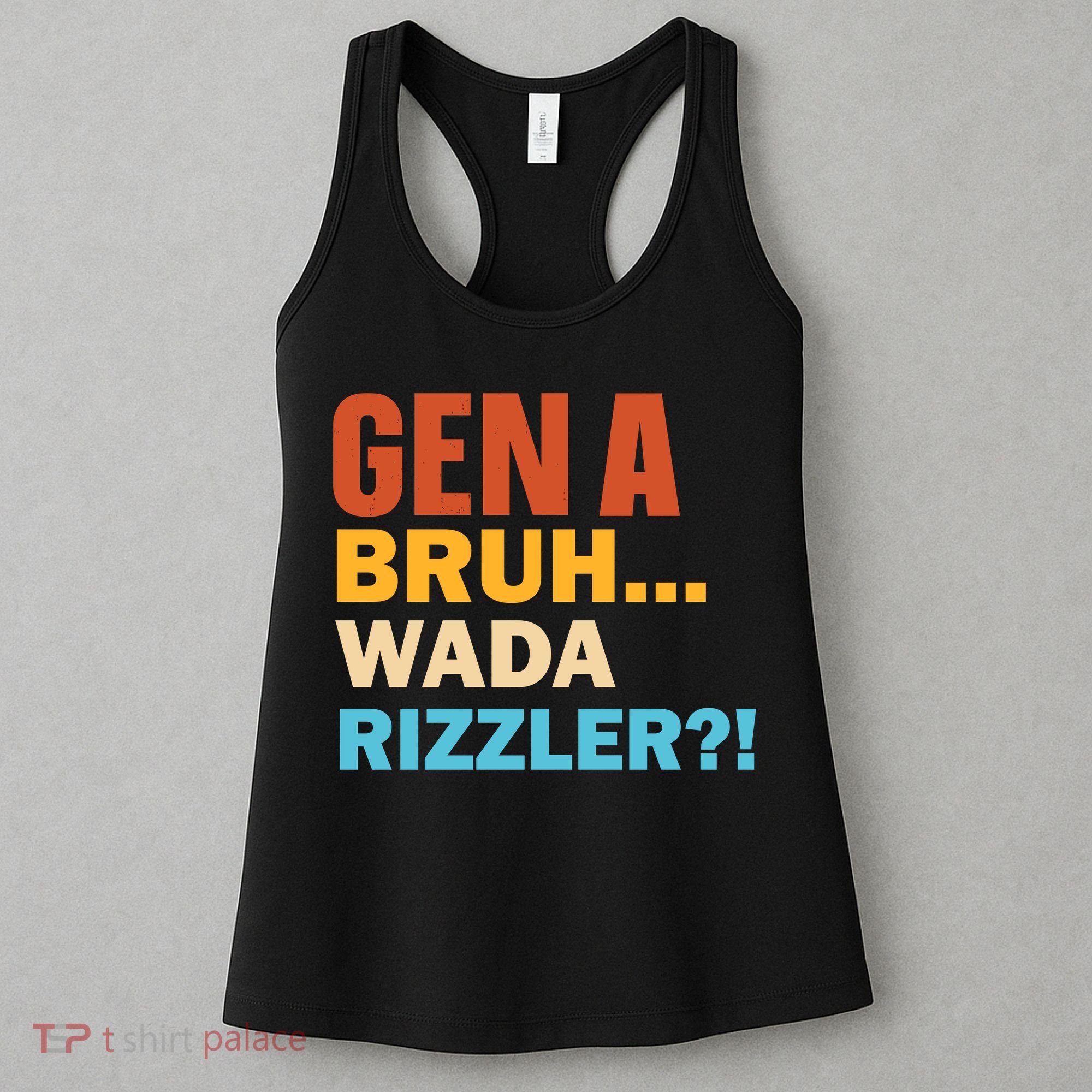 Gen A Bruh Wada Rizzler Women's Tank Top
