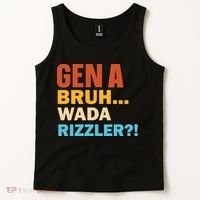 Gen A Bruh Wada Rizzler Tank Top thumb 2