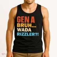 Gen A Bruh Wada Rizzler Tank Top thumb 3