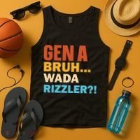 Gen A Bruh Wada Rizzler Tank Top thumb 4
