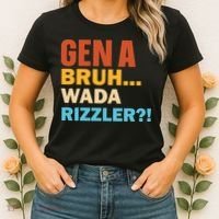 Gen A Bruh Wada Rizzler Women's T-Shirt thumb 2