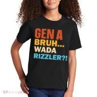 Gen A Bruh Wada Rizzler Kids T-Shirt thumb 2