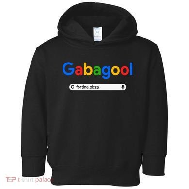 Gabagool Fortina Pizza Toddler Hoodie