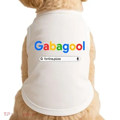 Gabagool Fortina Pizza Doggie Tank