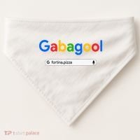 Gabagool Fortina Pizza USA-Made Doggie Bandana thumb 0