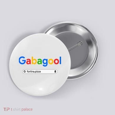 Gabagool Fortina Pizza Button