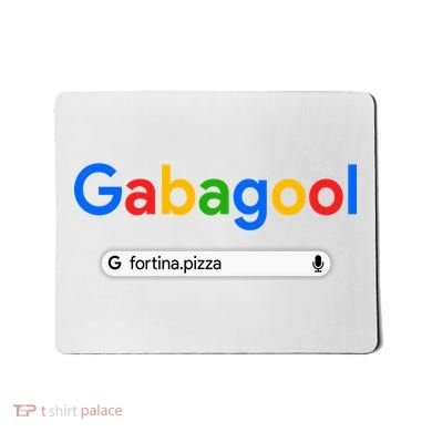 Gabagool Fortina Pizza Mousepad