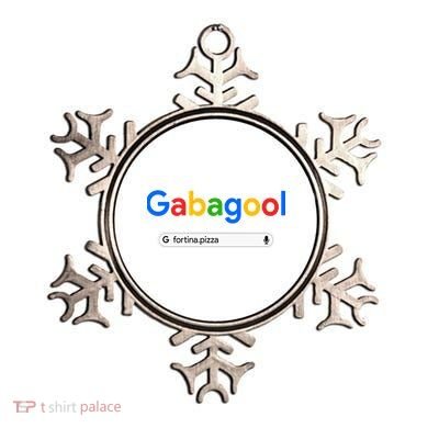 Gabagool Fortina Pizza Ornament