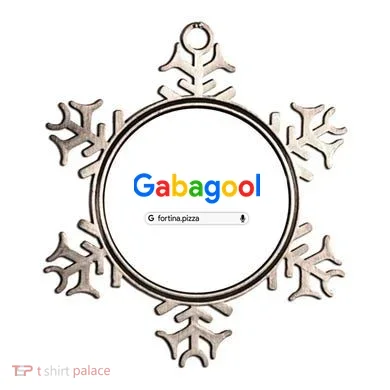 Gabagool Fortina Pizza Ornament