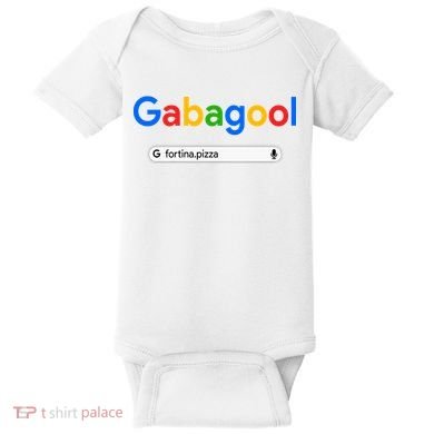Gabagool Fortina Pizza Baby Bodysuit