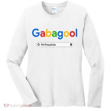 Gabagool Fortina Pizza Women's Long Sleeve Shirt