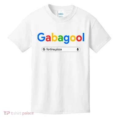 Gabagool Fortina Pizza Kids T-Shirt