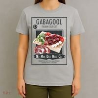 Gabagool No Man Deli Meat Co T-Shirt thumb 4