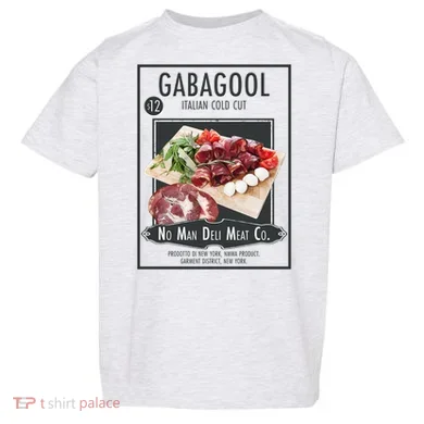 Gabagool No Man Deli Meat Co Toddler T-Shirt