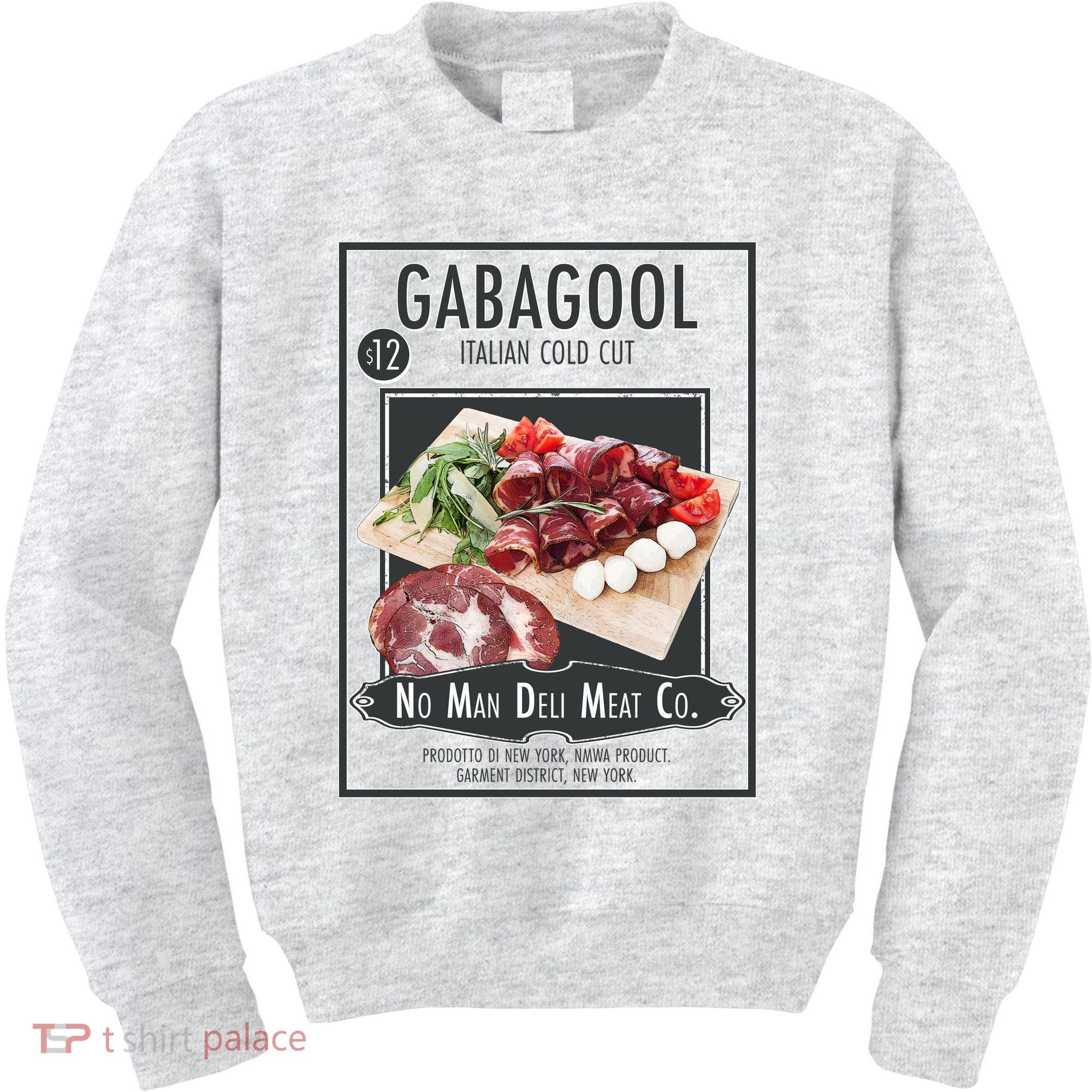 Gabagool No Man Deli Meat Co Kids Sweatshirt