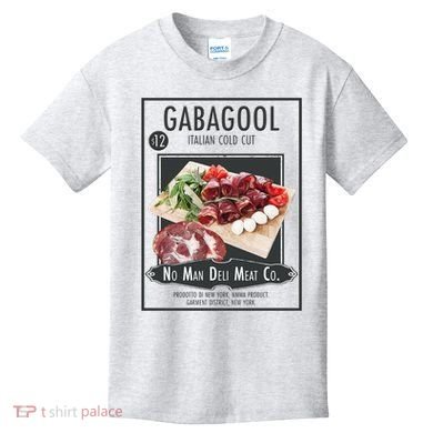 Gabagool No Man Deli Meat Co Kids T-Shirt