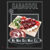 Gabagool No Man Deli Meat Co Women's Sweatshirt thumb 2