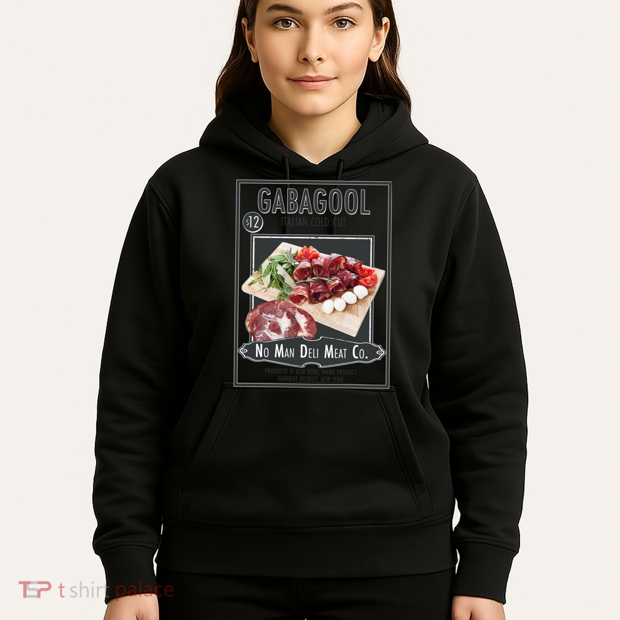 Gabagool No Man Deli Meat Co Hoodie