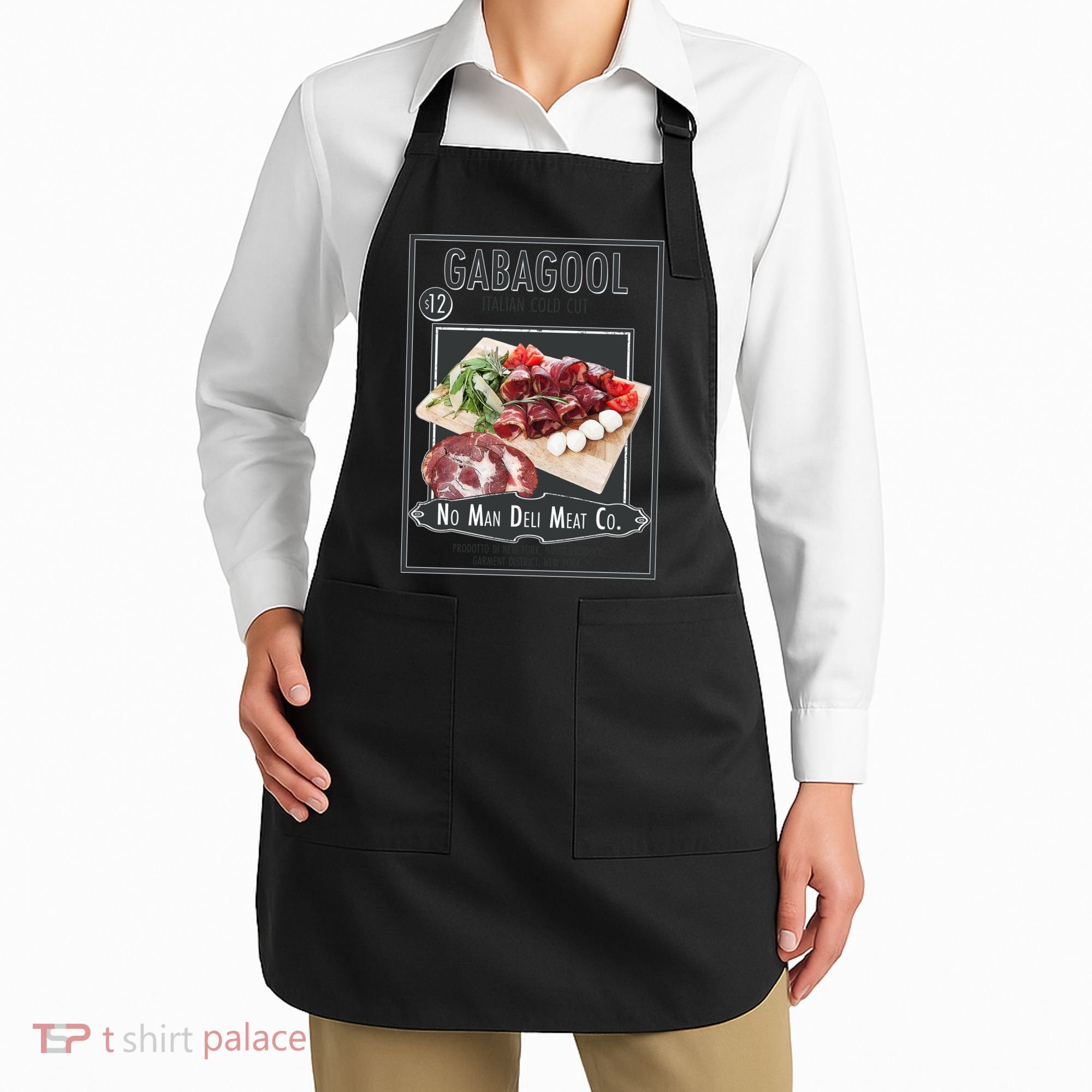Gabagool No Man Deli Meat Co Apron