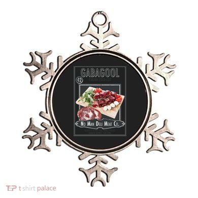Gabagool No Man Deli Meat Co Ornament