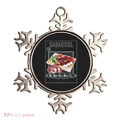 Gabagool No Man Deli Meat Co Ornament