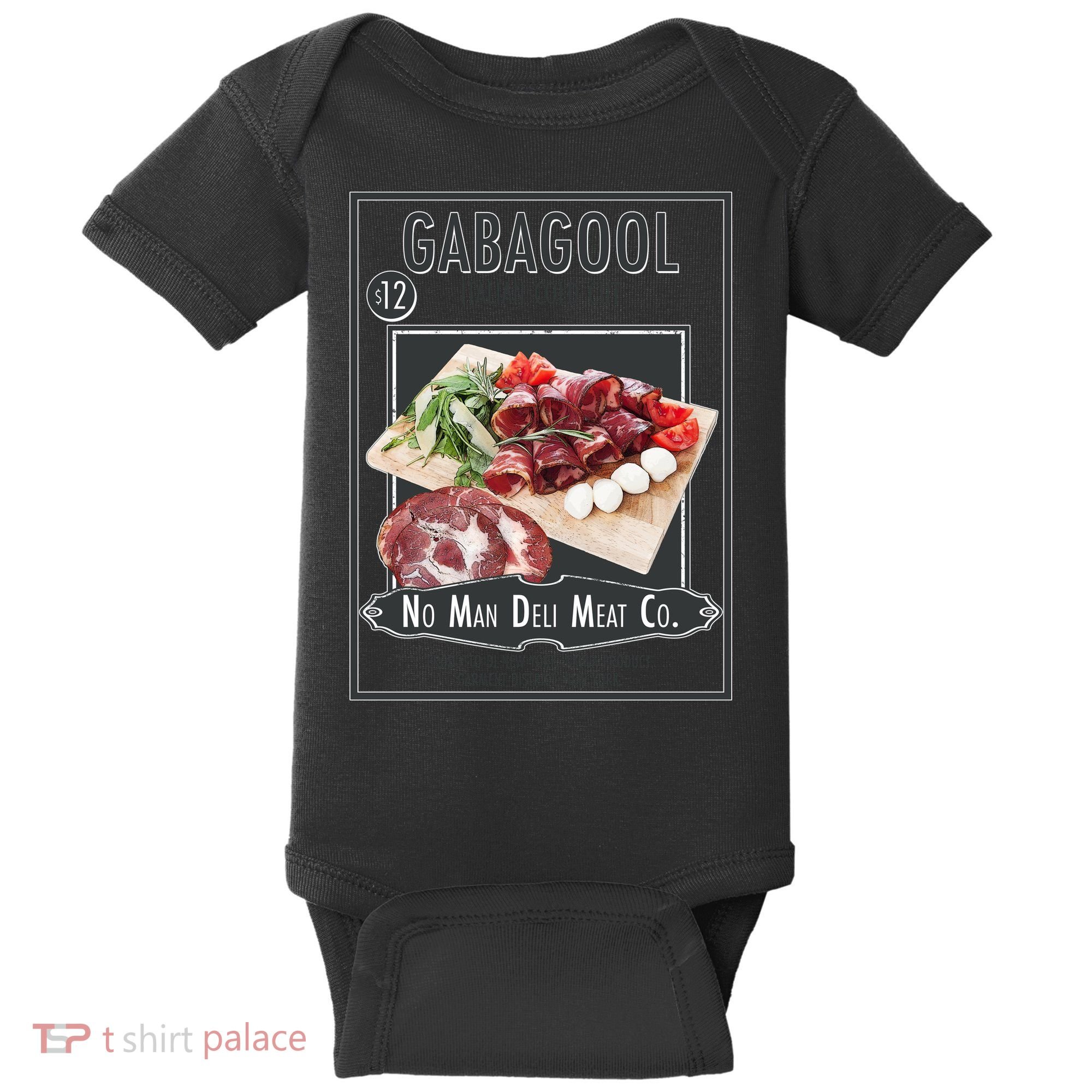 Gabagool No Man Deli Meat Co Baby Bodysuit