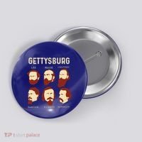 Gettysburg American Civil War Reenactt Reenactor Meaningful Gift Button thumb 0