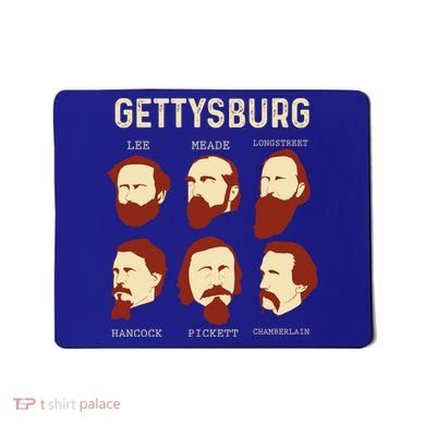 Gettysburg American Civil War Reenactt Reenactor Meaningful Gift Mousepad