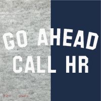 Go Ahead Call Hr! Joking Fun Hr Kids Colorblock Raglan Jersey thumb 2