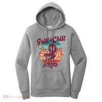 Grill And Chill Vacation Retro Sunset Women's Hoodie thumb 0