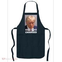 Guilty As Charge Trump Mugshot Apron thumb 0