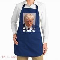 Guilty As Charge Trump Mugshot Apron thumb 2