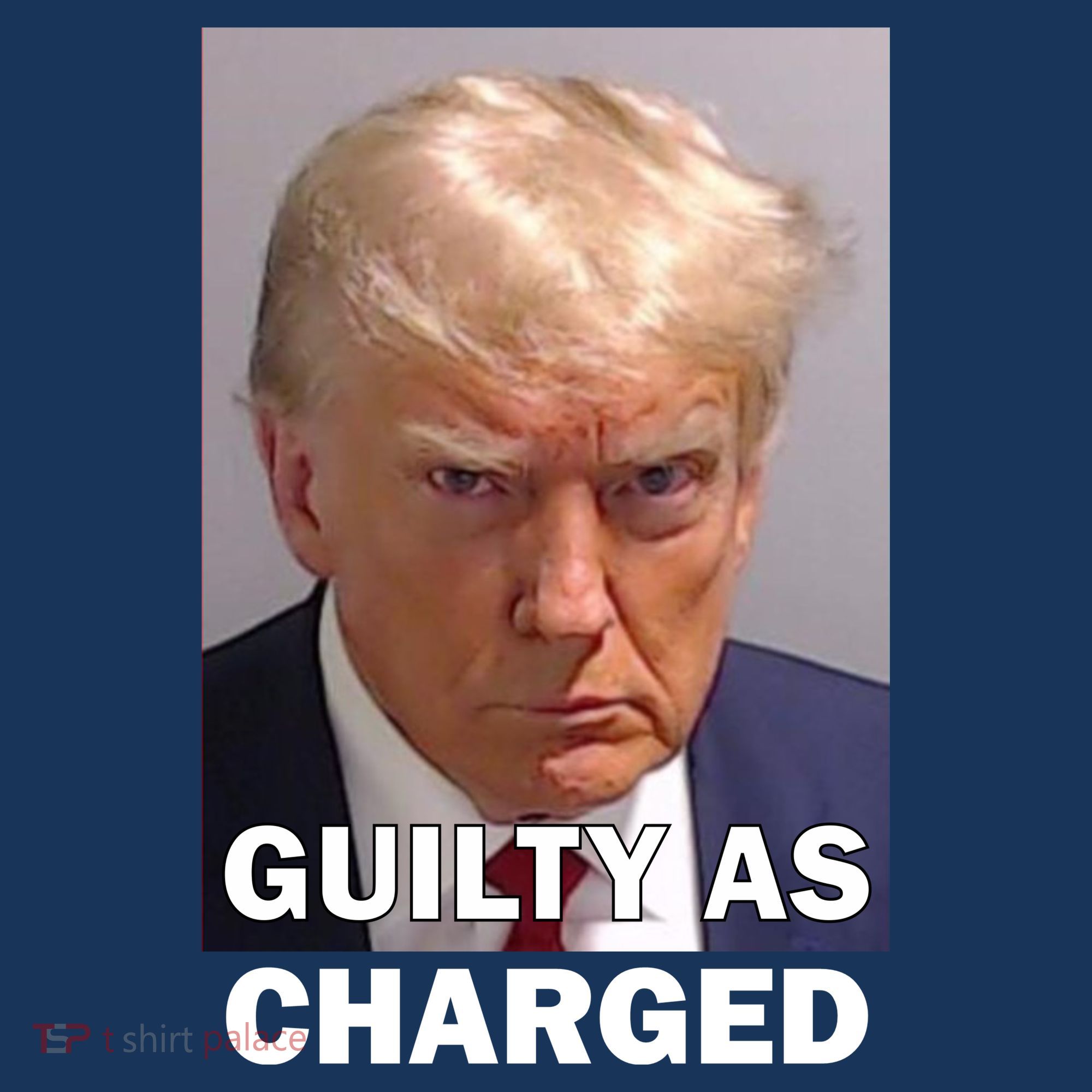 Guilty As Charge Trump Mugshot Women's Tank Top