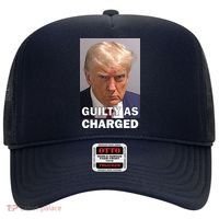 Guilty As Charge Trump Mugshot Hat thumb 0