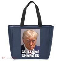 Guilty As Charge Trump Mugshot Tote Bag thumb 0