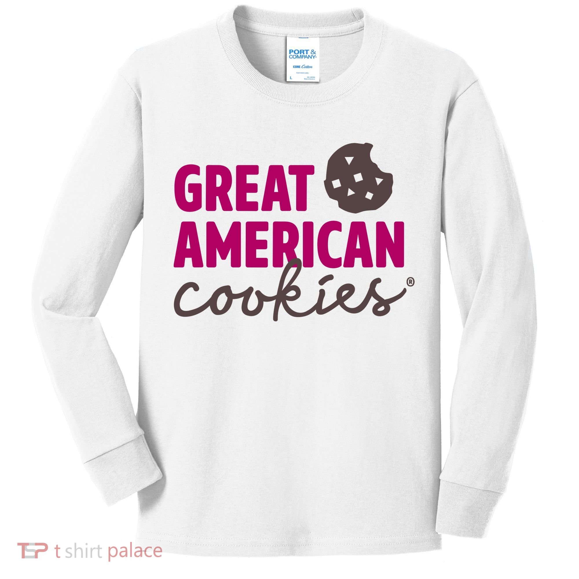 Great American Cookies Kids Long Sleeve Shirt