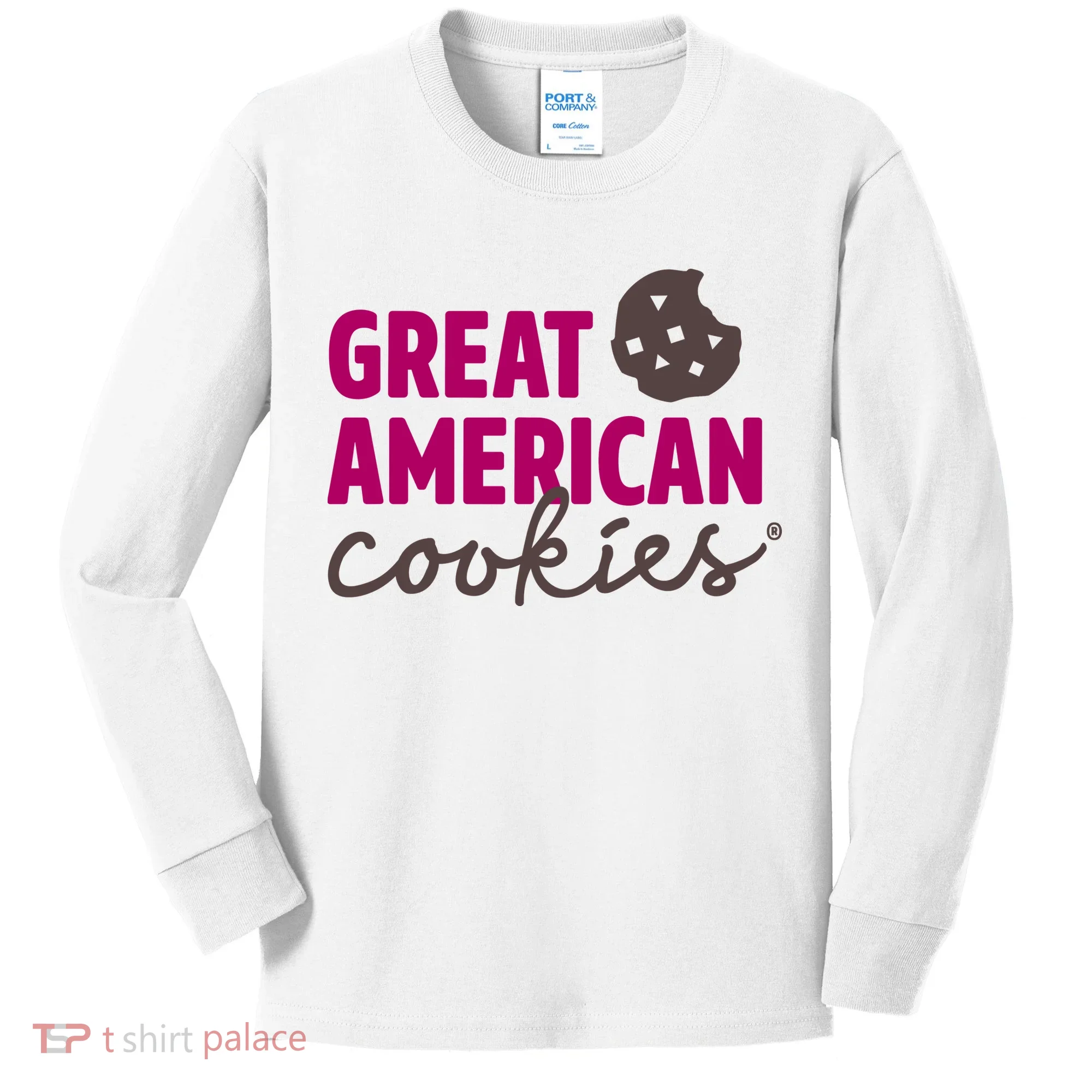 Great American Cookies Kids Long Sleeve Shirt
