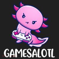 Gamesalotl Axolotl Cute Playing Video Game Beanie thumb 2