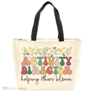 Groovy Activity Director Activity Professional Week Tote Bag