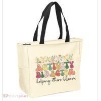 Groovy Activity Director Activity Professional Week Tote Bag thumb 2