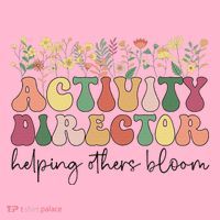 Groovy Activity Director Activity Professional Week Coaster thumb 2