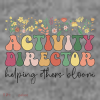 Groovy Activity Director Activity Professional Week Toddler Hoodie thumb 2