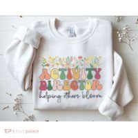 Groovy Activity Director Activity Professional Week Sweatshirt thumb 2