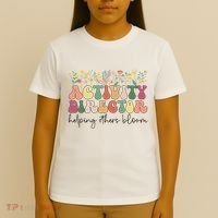 Groovy Activity Director Activity Professional Week T-Shirt thumb 4