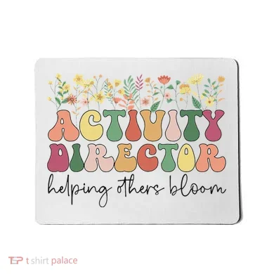Groovy Activity Director Activity Professional Week Mousepad
