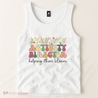 Groovy Activity Director Activity Professional Week Tank Top thumb 2