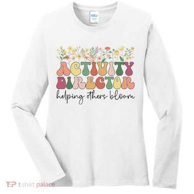 Groovy Activity Director Activity Professional Week Women's Long Sleeve Shirt
