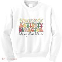 Groovy Activity Director Activity Professional Week Kids Sweatshirt thumb 0